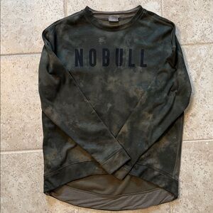 NOBULL Olive Tie-Dye Sweatshirt